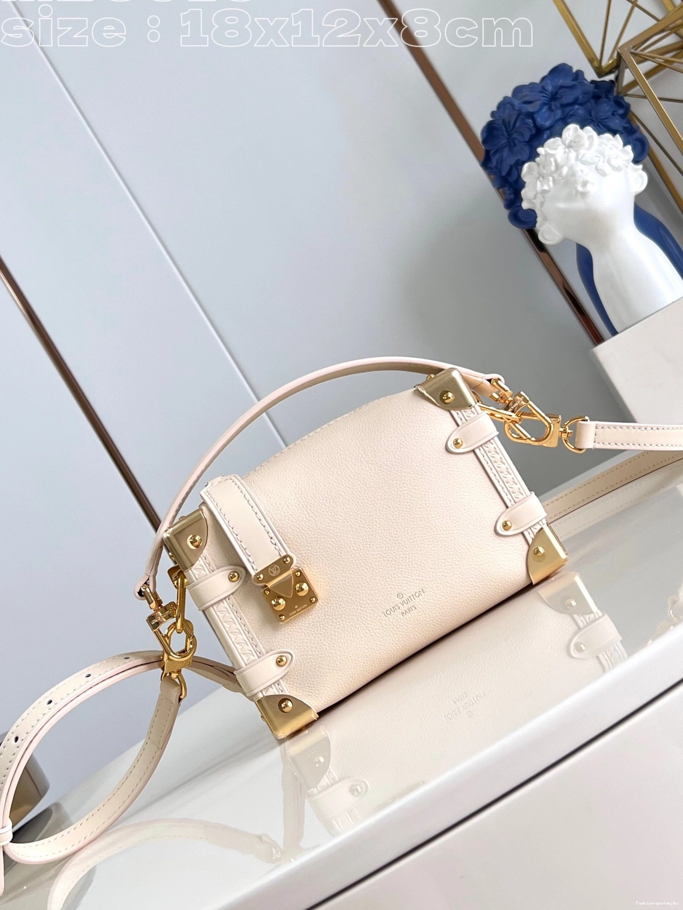 FS CHEAP LOUIS Trunk PM-18*12.5*8CM VUITTON Side 0707